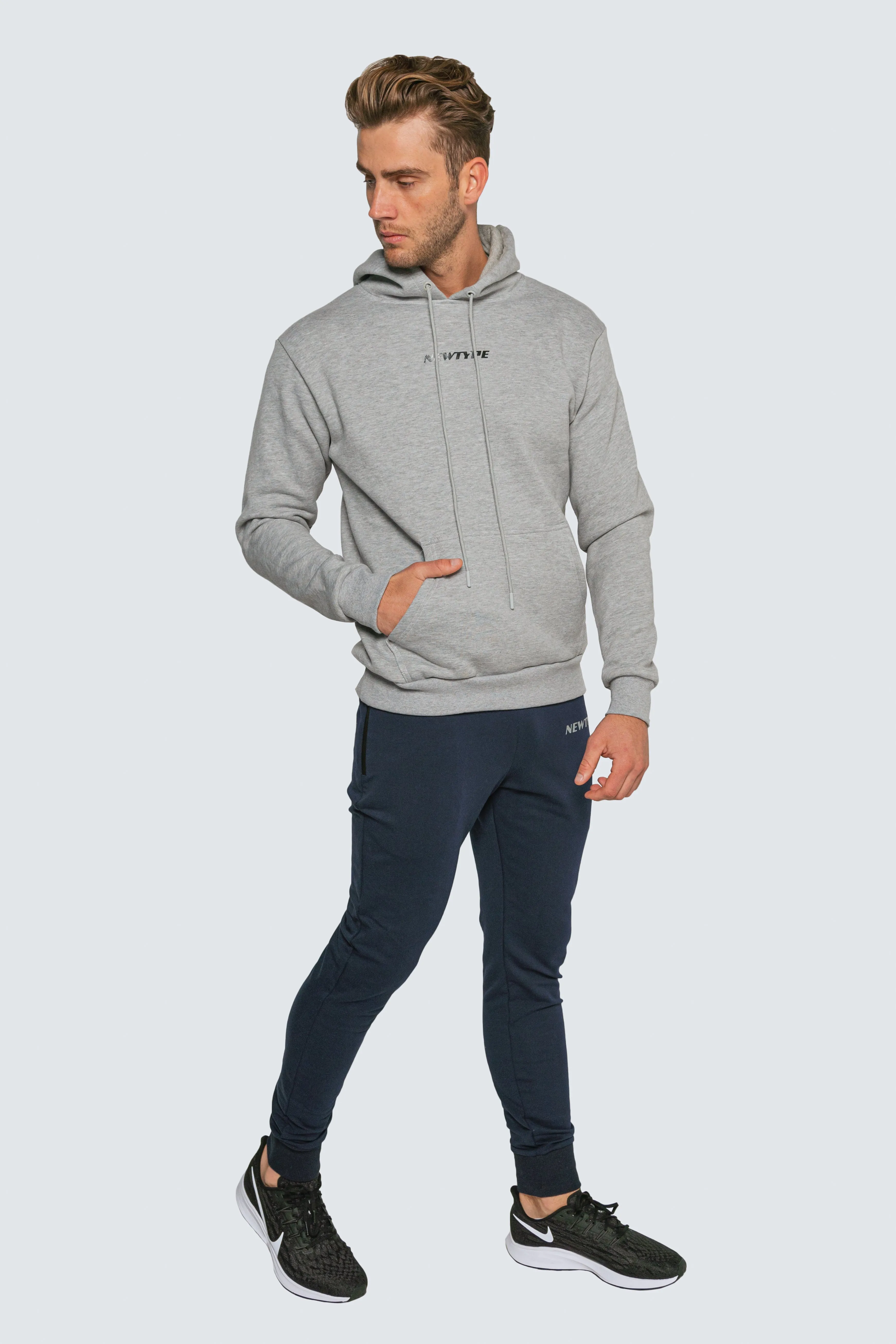 Amidst The Hustle Hoodie - Grey