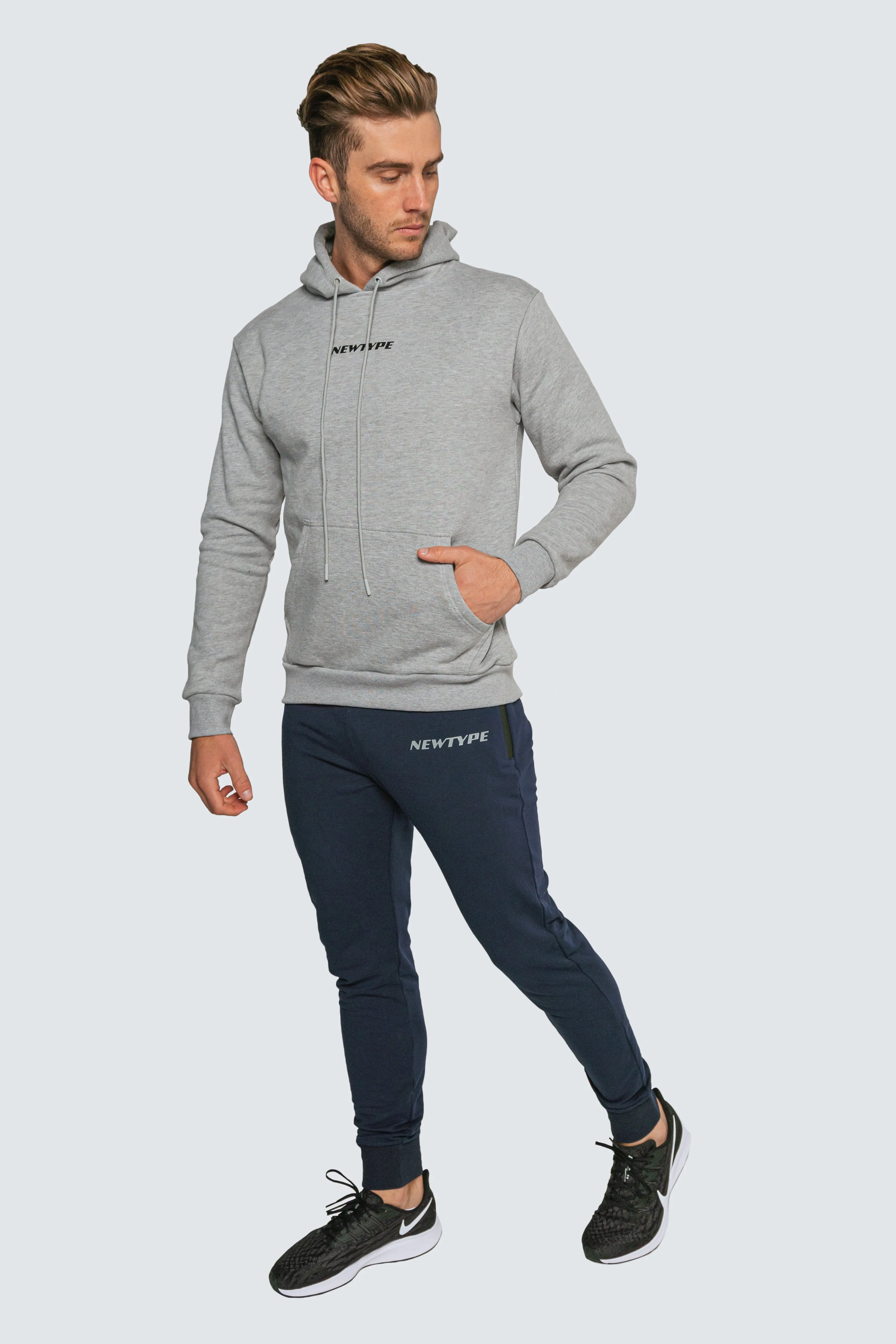 Amidst The Hustle Hoodie - Grey