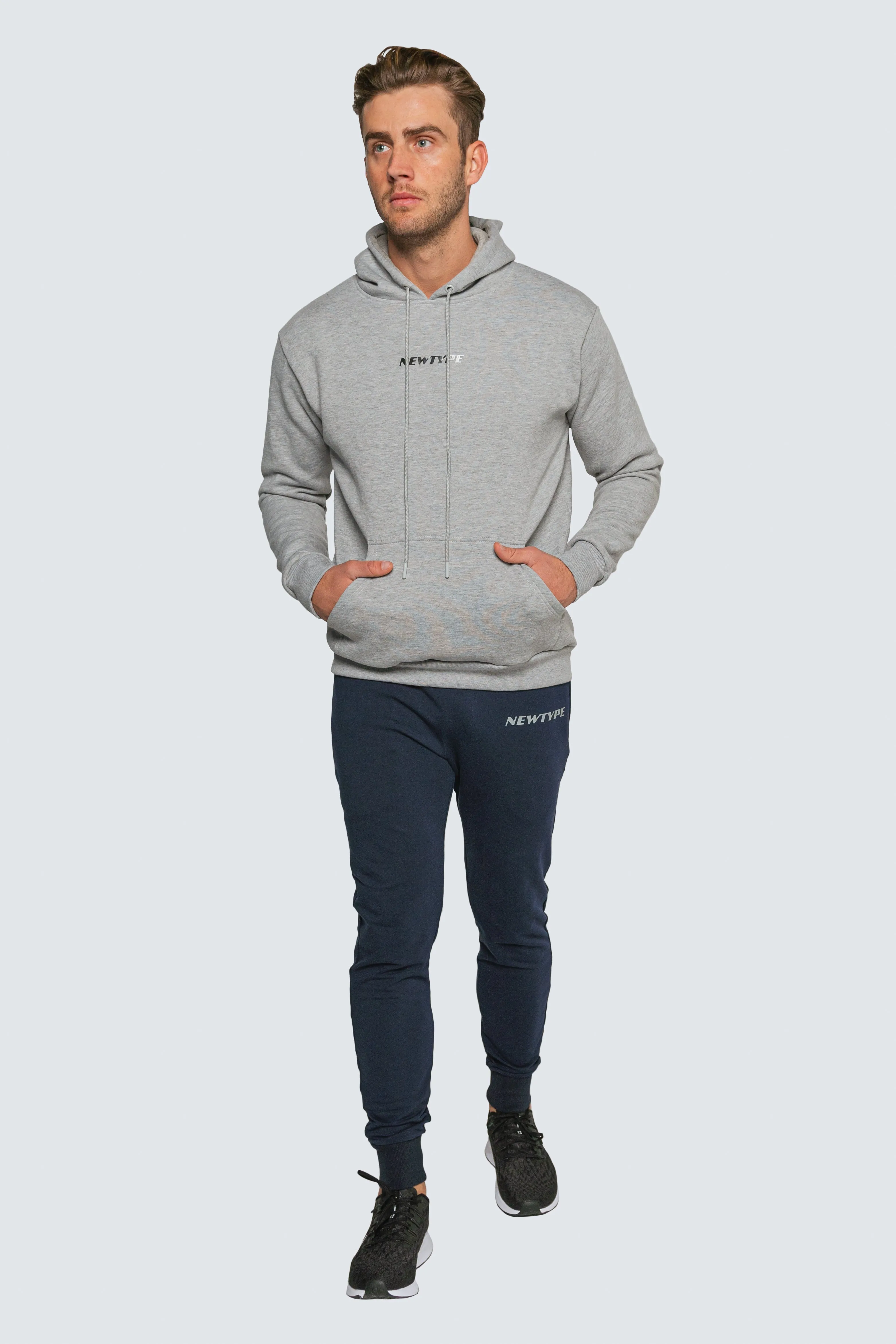 Amidst The Hustle Hoodie - Grey