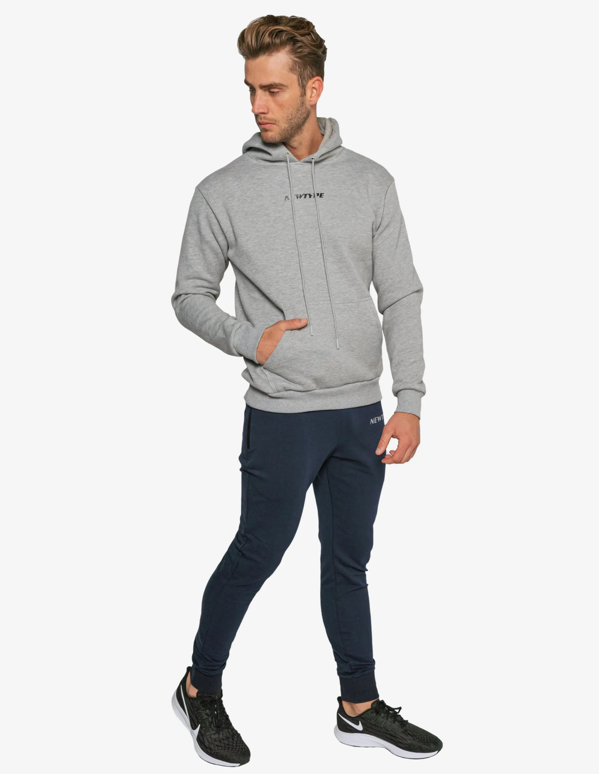 Amidst The Hustle Hoodie - Grey