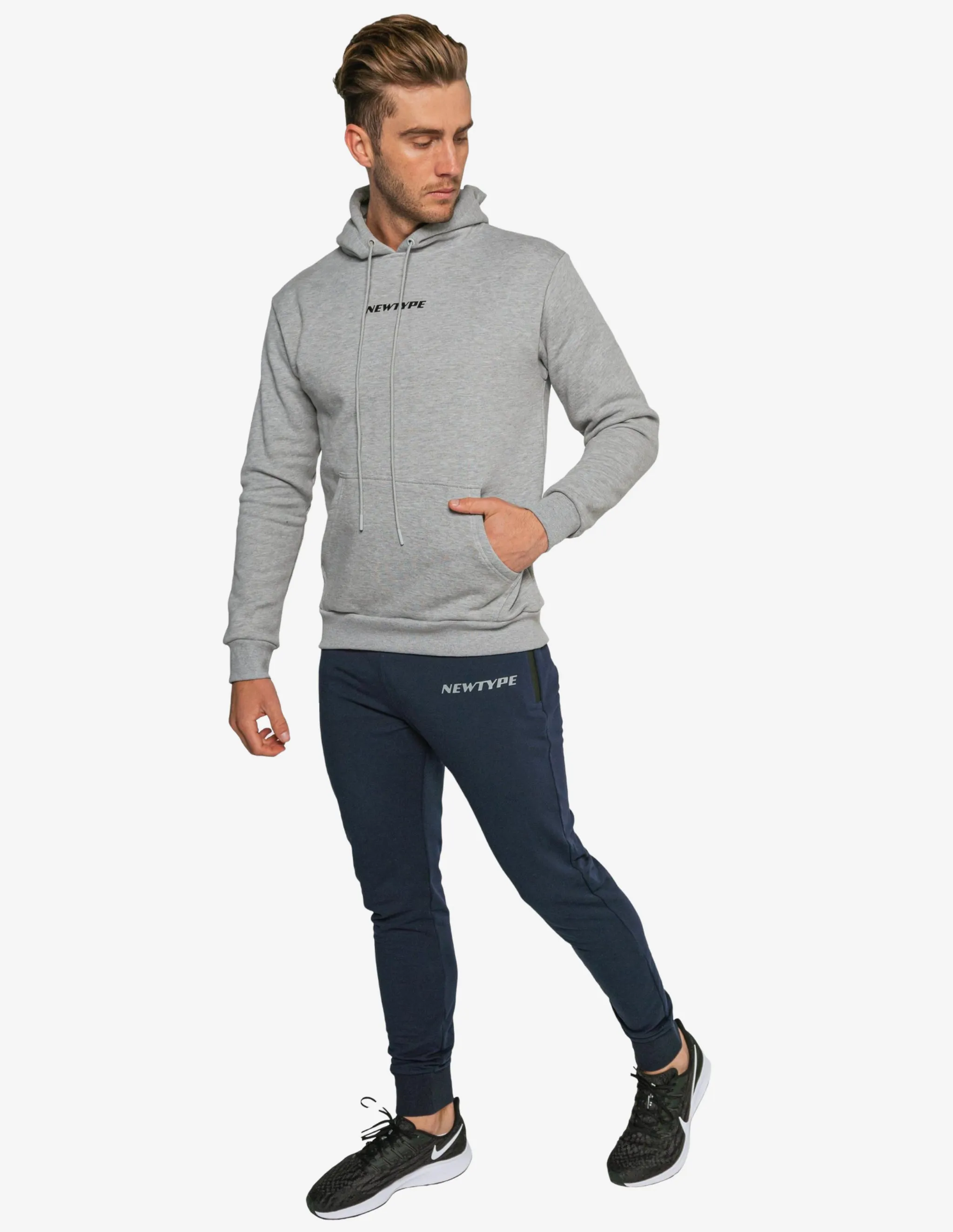Amidst The Hustle Hoodie - Grey
