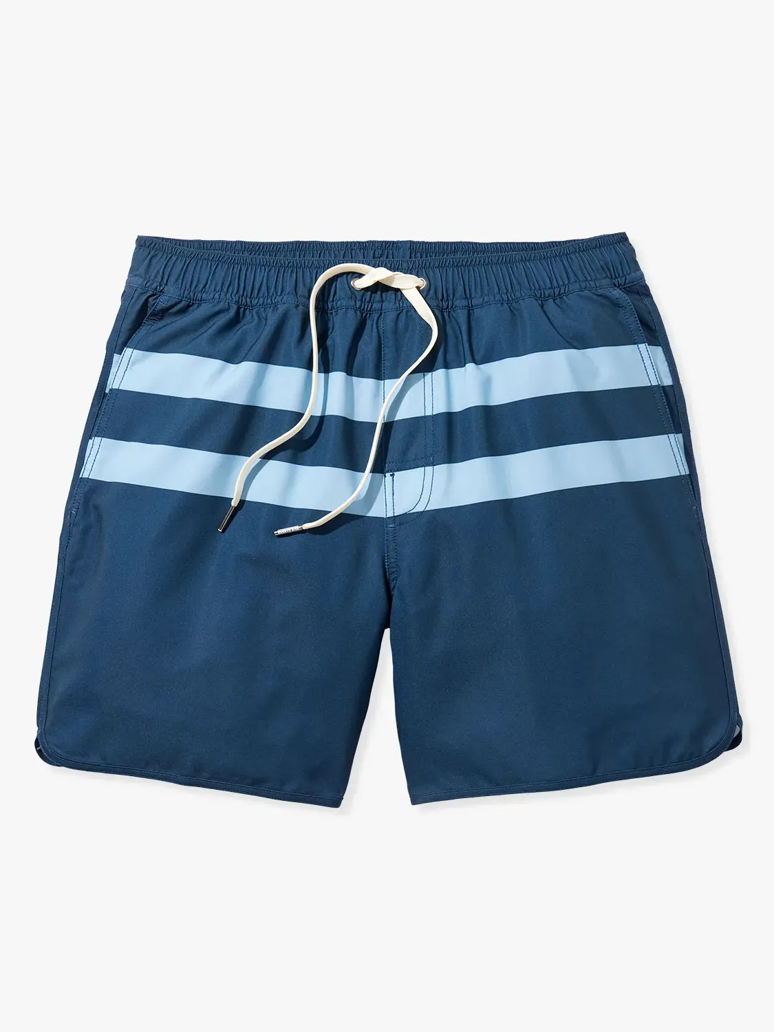 Anchor Short | Light Blue Stripe
