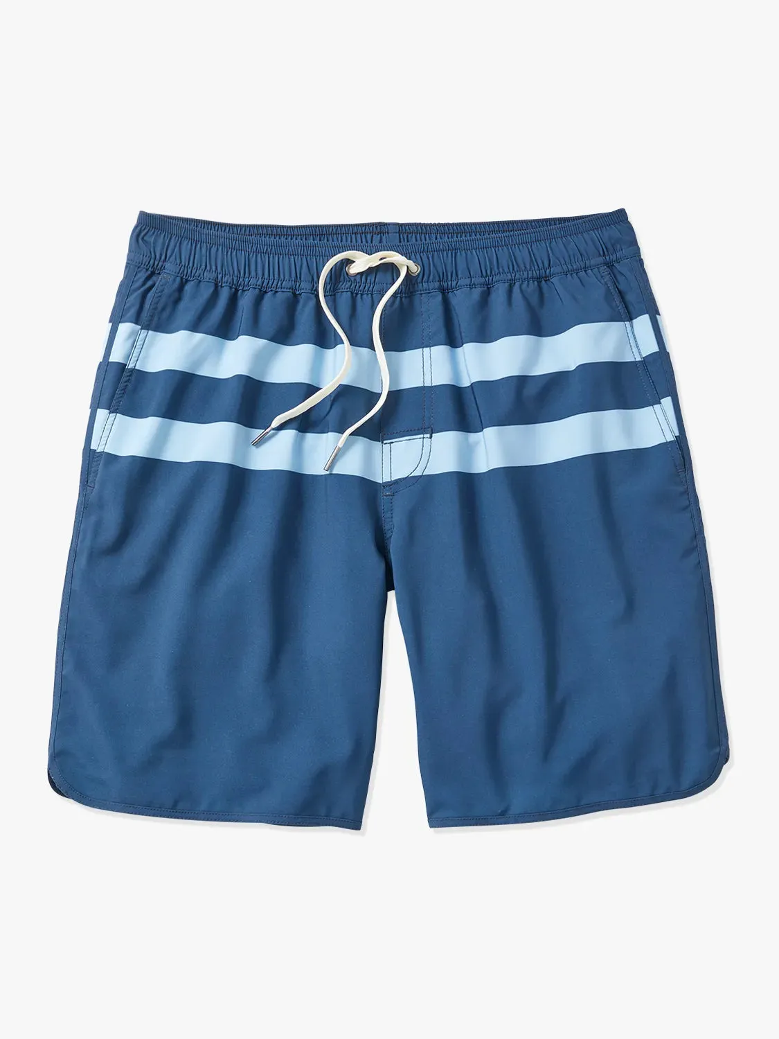 Anchor Short | Light Blue Stripe