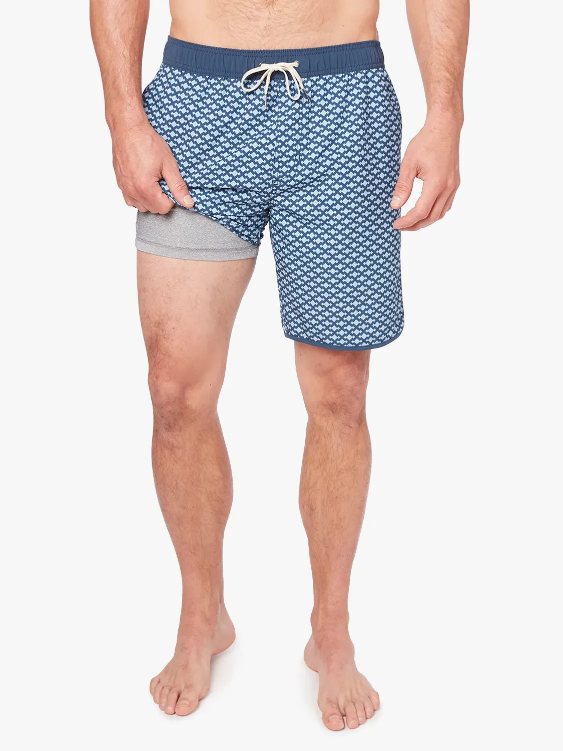 Anchor Short | Mist Seaview
