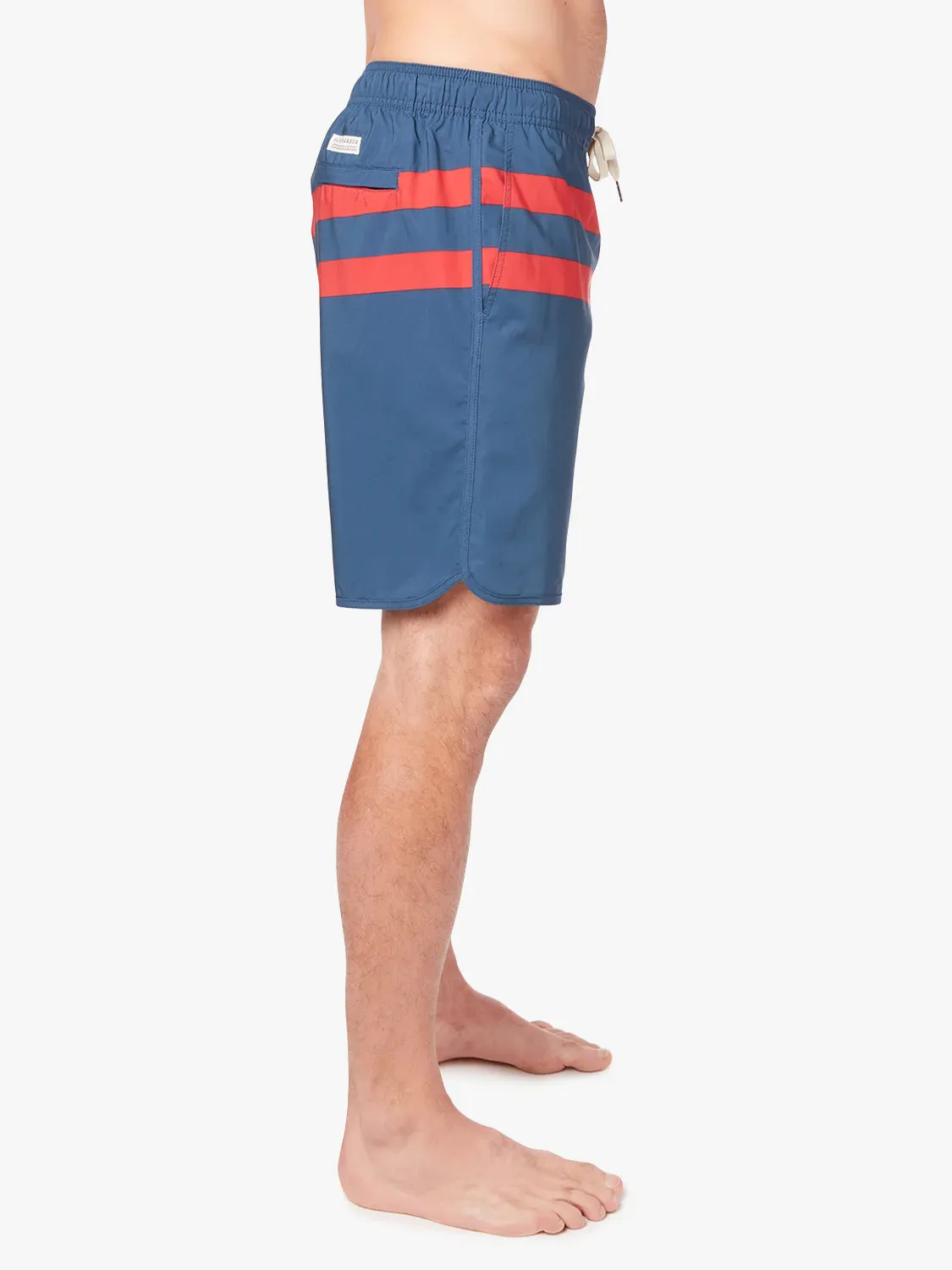 Anchor Short | Red Stripe