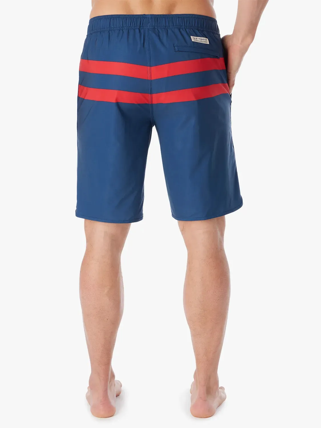 Anchor Short | Red Stripe