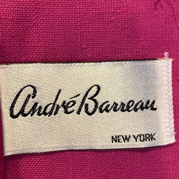 Andre Barreau blazer suit jacket women’s Size 4 Petite pink cropped Easter