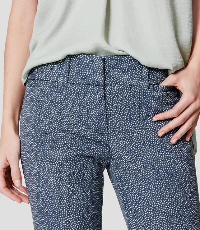 *Ann Taylor LOFT Flecked Riviera Cropped Pants In Marisa Fit Size 2 Petite