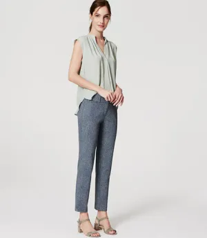 *Ann Taylor LOFT Flecked Riviera Cropped Pants In Marisa Fit Size 2 Petite
