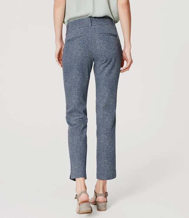 *Ann Taylor LOFT Flecked Riviera Cropped Pants In Marisa Fit Size 2 Petite