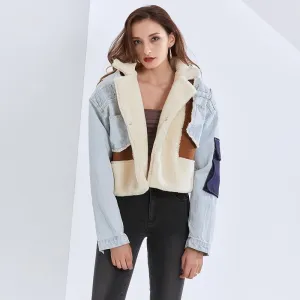 Anna - Wool denim jacket