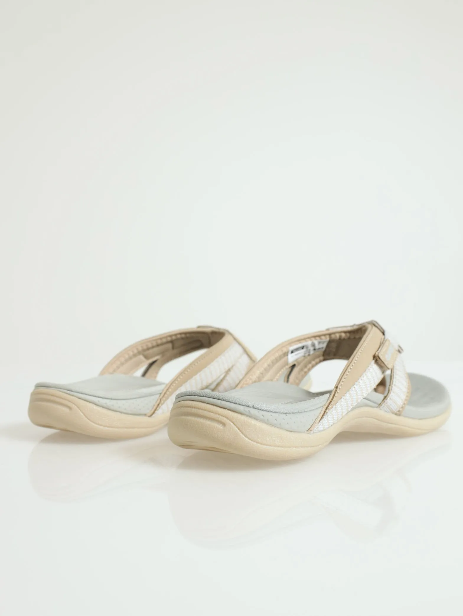 Anselia Sport Thong Sandal - Taupe