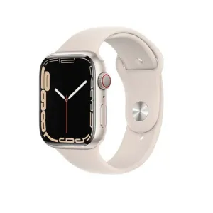 Apple Watch Series 7 GPS 45MM  Starlight   AluminiumCase With  Starlight Light Sport Band Regular – MKN63SO/A
