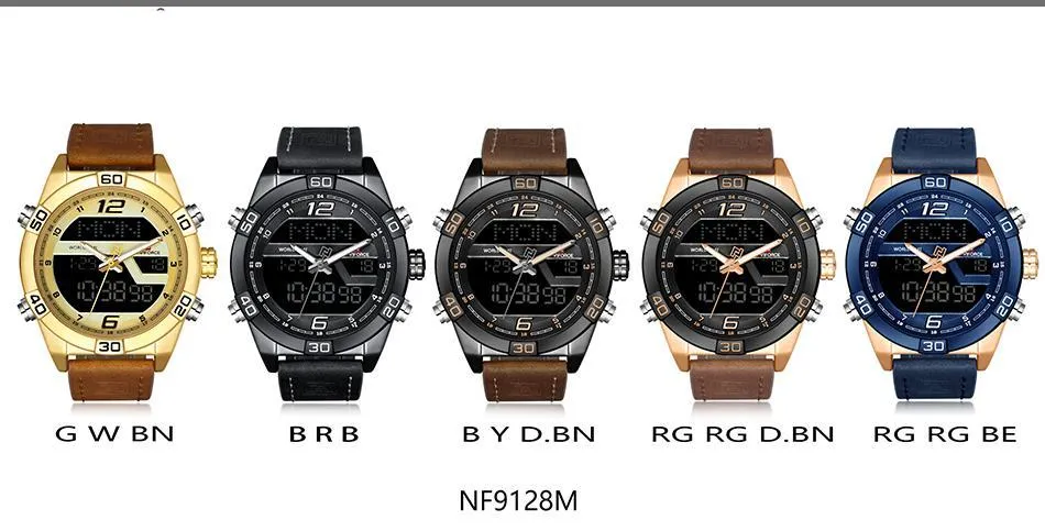 Aqua Naviforce Luxury Men's Waterproof Military Sports Watch