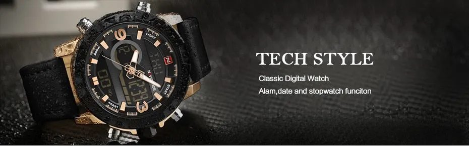 Aqua Naviforce Luxury Men's Waterproof Military Sports Watch