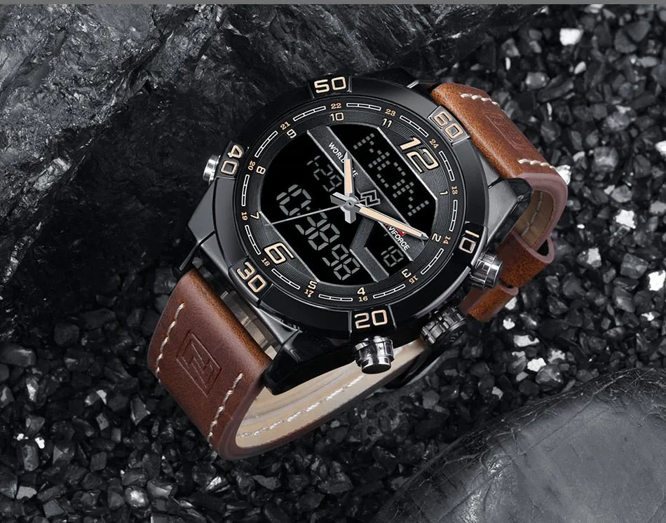Aqua Naviforce Luxury Men's Waterproof Military Sports Watch