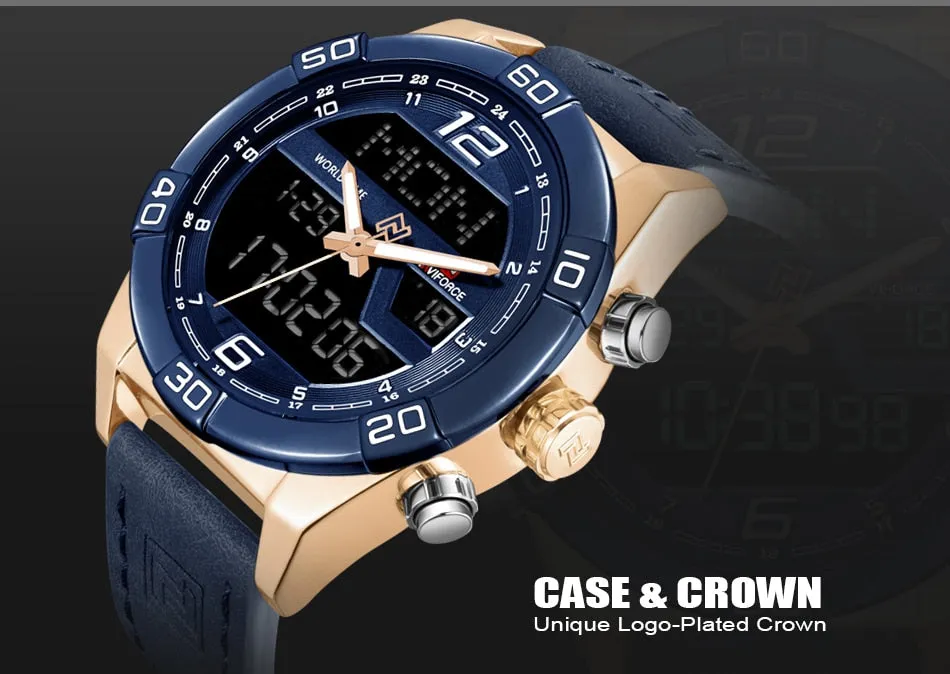 Aqua Naviforce Luxury Men's Waterproof Military Sports Watch