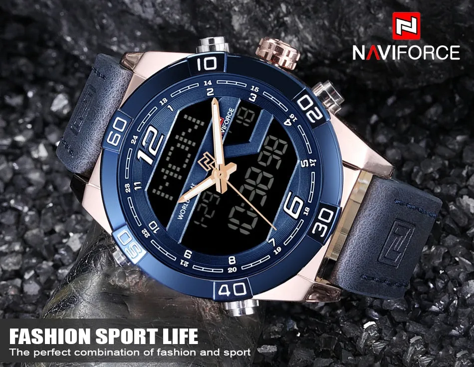 Aqua Naviforce Luxury Men's Waterproof Military Sports Watch
