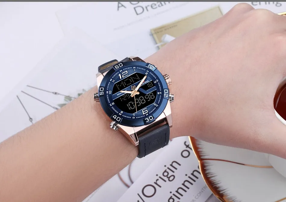 Aqua Naviforce Luxury Men's Waterproof Military Sports Watch