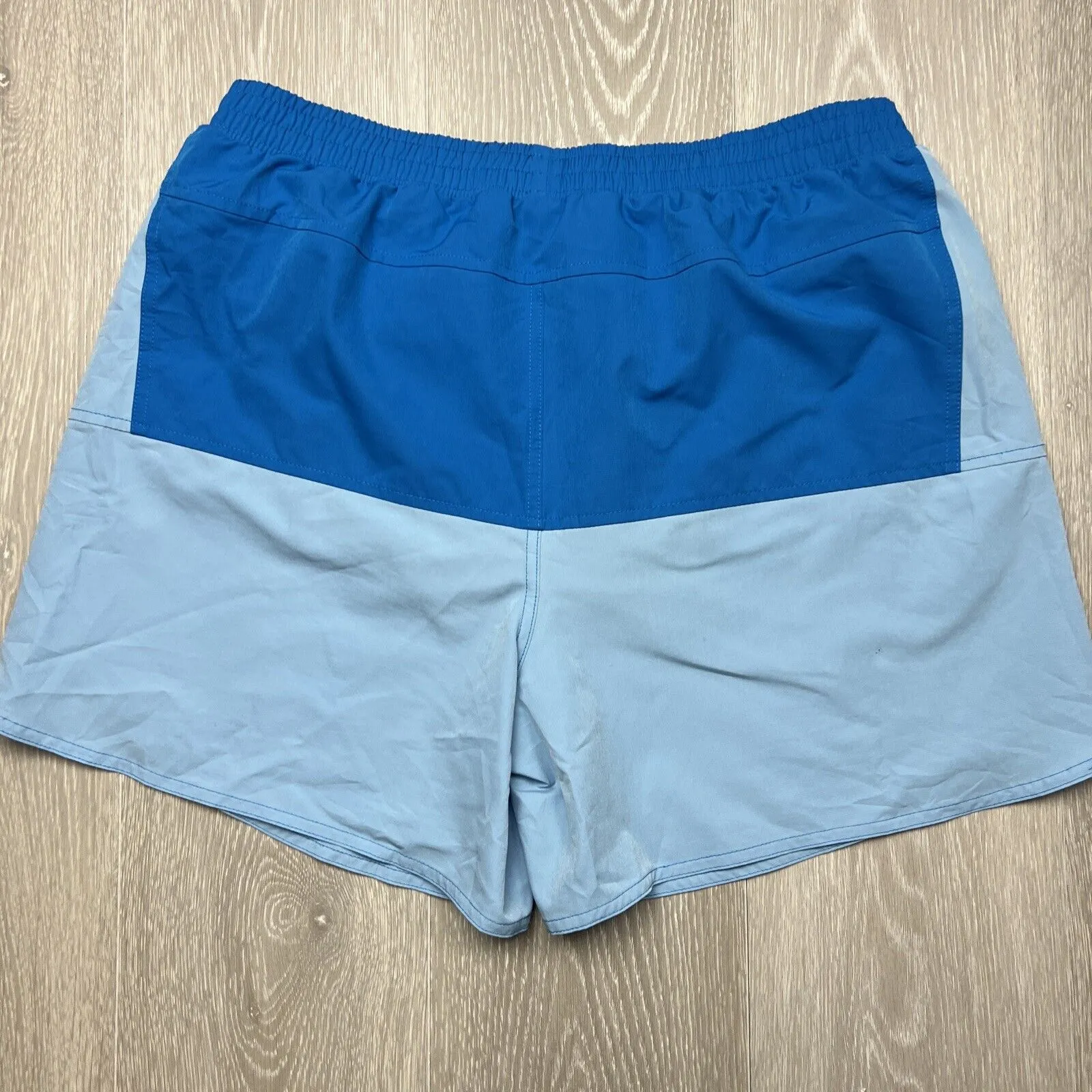 ASICS Mens Blue Athletic Shorts Size Large