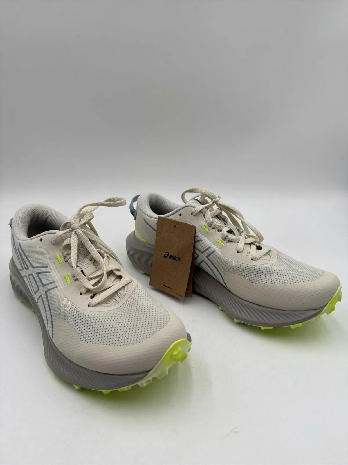ASICS Womens Gel Excite Trail 2 Beige Hiking Shoes Size 9 - Very Good