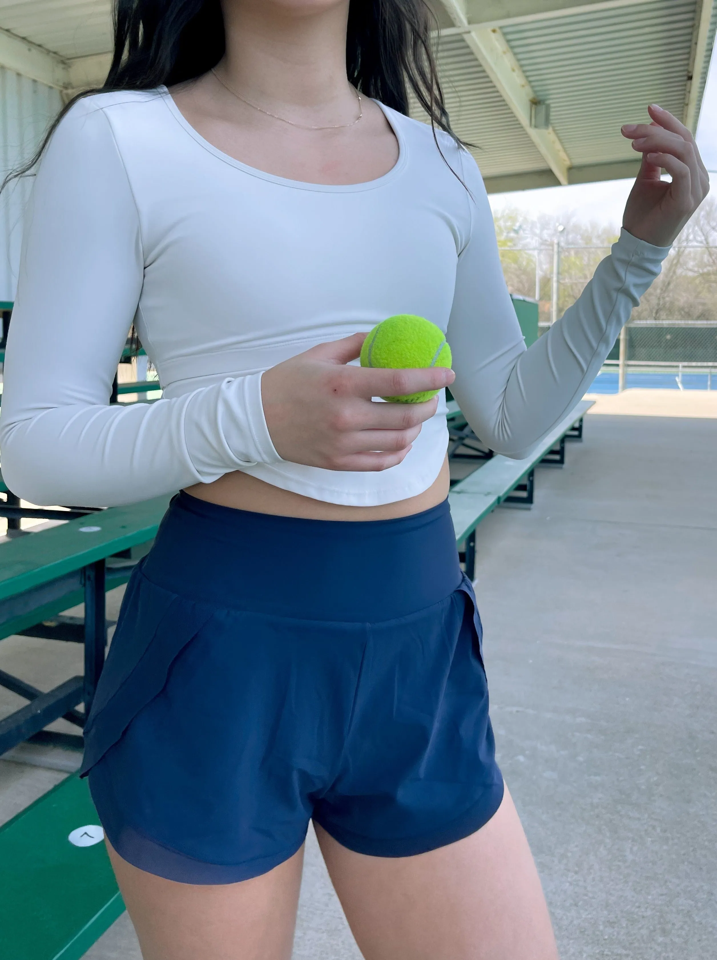 Athletic Navy Shorts