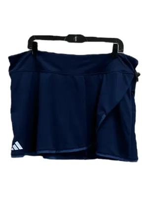 Athletic Shorts By Adidas In Navy, Size: 2x