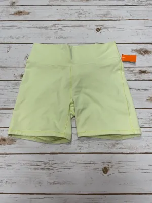 Athletic Shorts By Fabletics In Yellow, Size: L