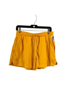 Athletic Shorts By Fabletics In Yellow, Size: M