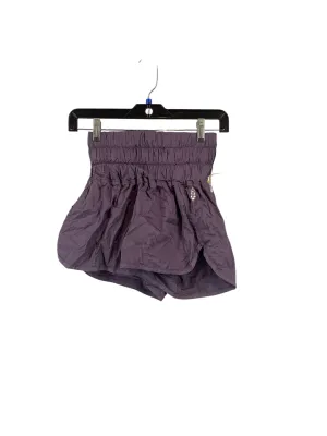 Athletic Shorts By Free People In Purple, Size: Xs