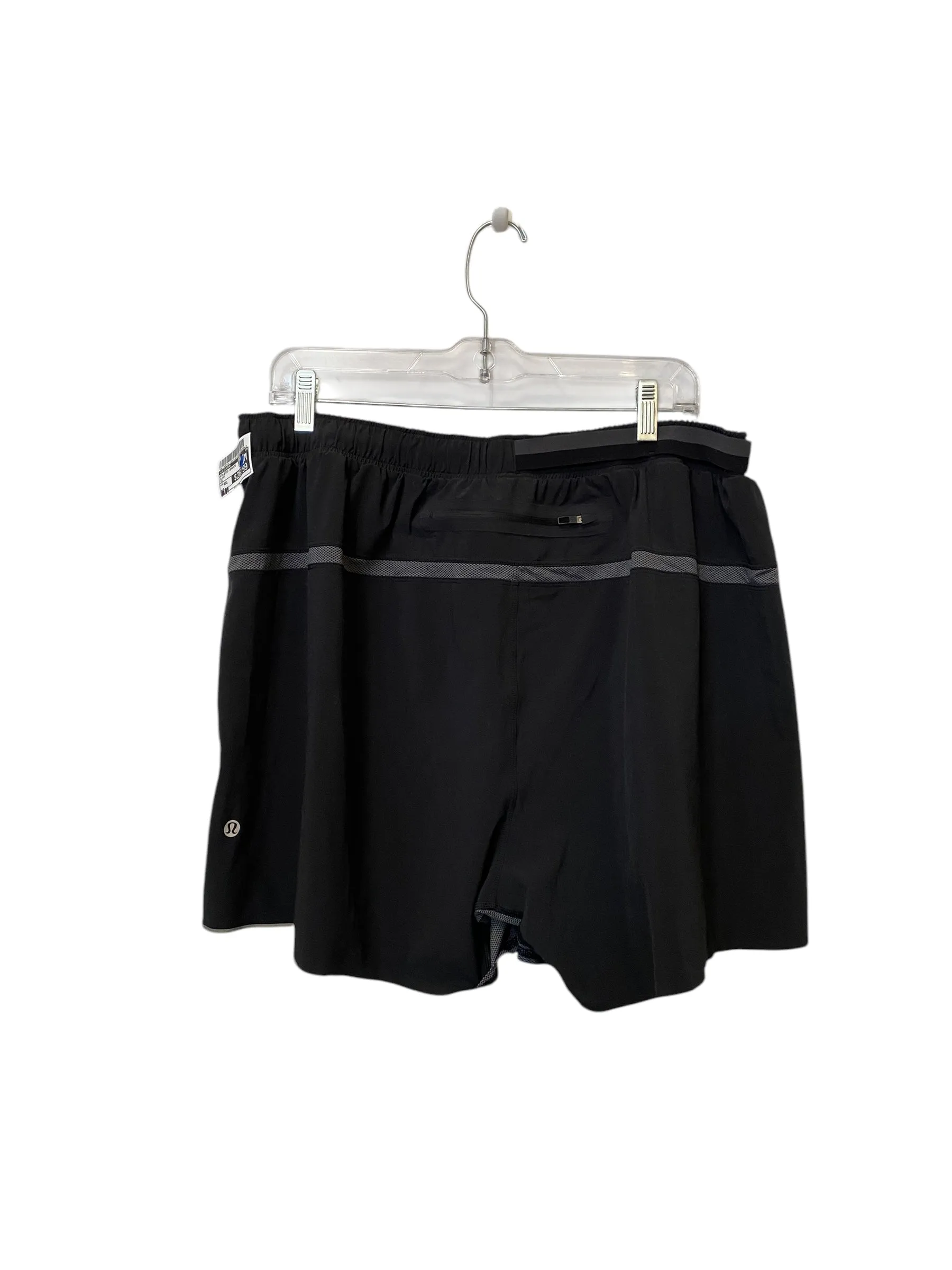 Athletic Shorts By Lululemon In Black, Size: Xxl