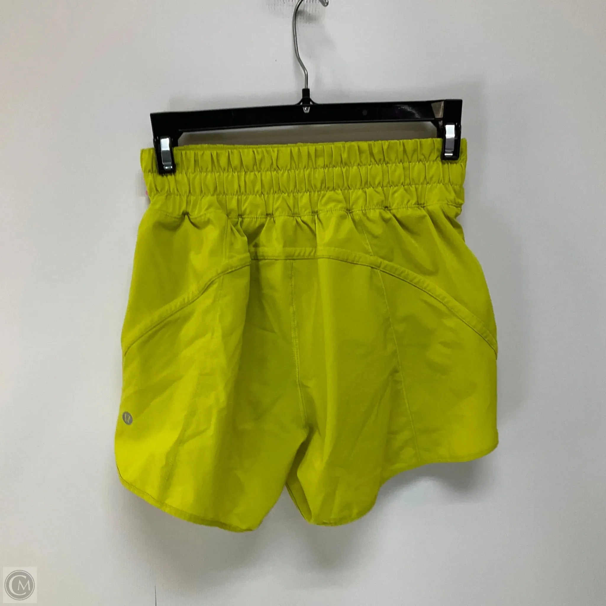 Athletic Shorts By Lululemon In Green, Size: 4