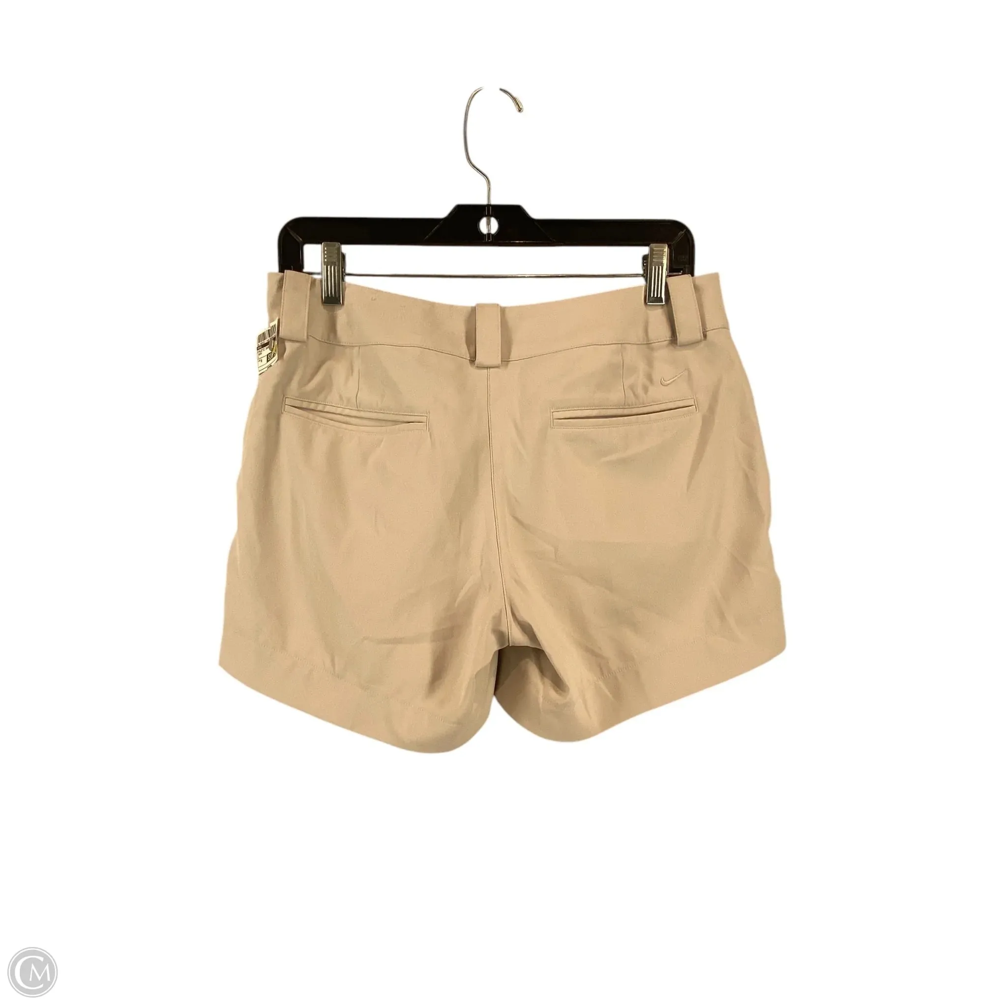 Athletic Shorts By Nike In Cream, Size: 6