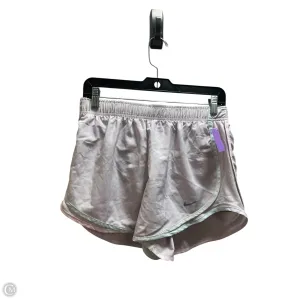 Athletic Shorts By Nike In Purple, Size: M