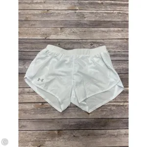 Athletic Shorts By Under Armour In White, Size: S