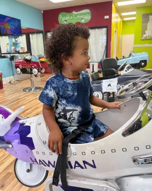 Athletic Tie Dye Stingray Boys Set