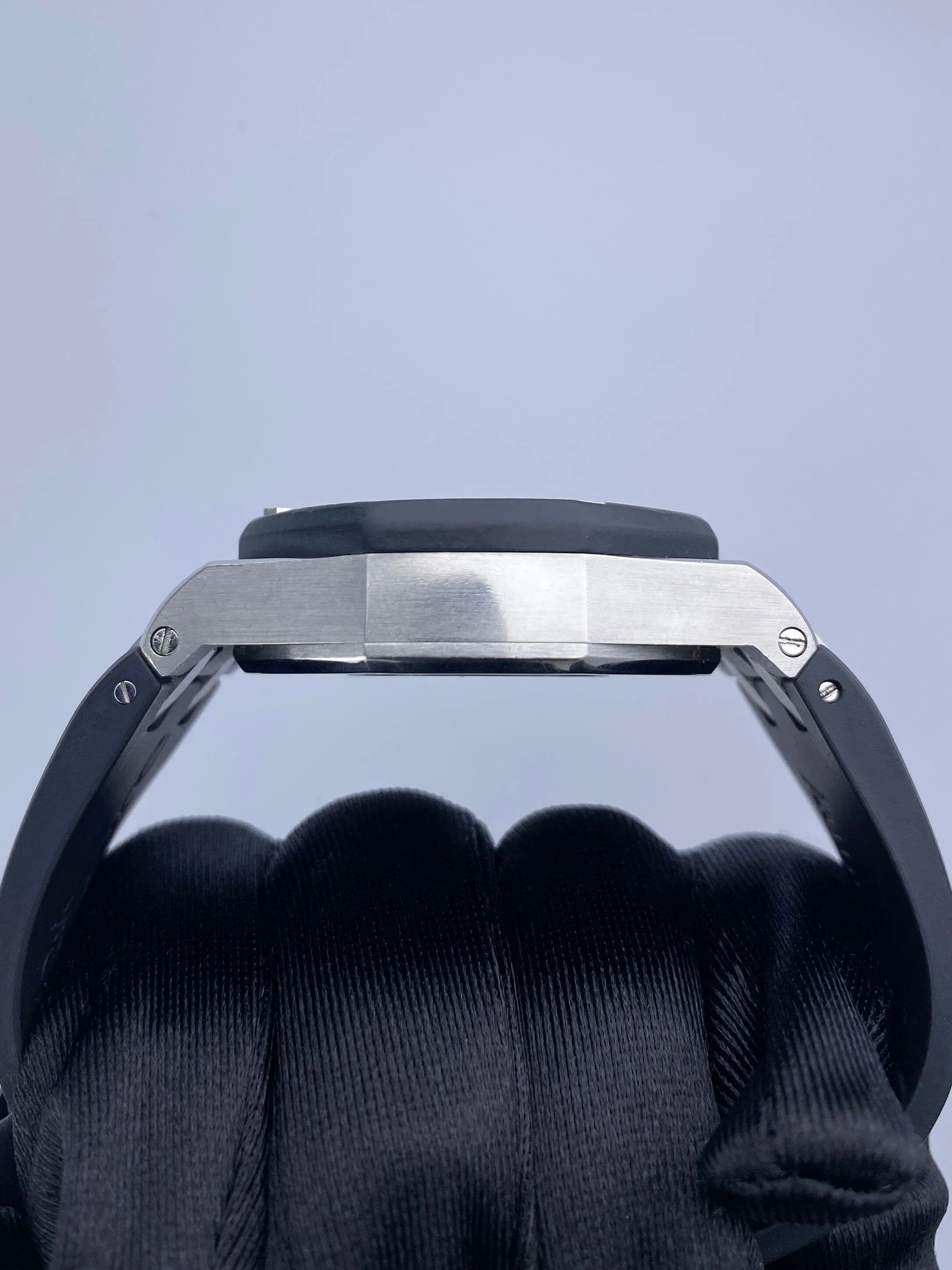 Audemars Piguet Royal Oak Offshore 26048SK Diamond Black Dial Ladies Watch Box Papers