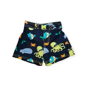 BABY BOY SIZE 18 MONTHS - CARTER'S Swim Trunks EUC B42