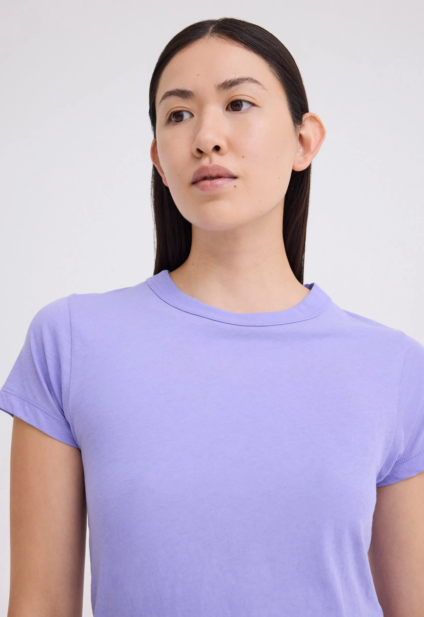 Baby Pima Cotton Tee - Periwinkle Lilac