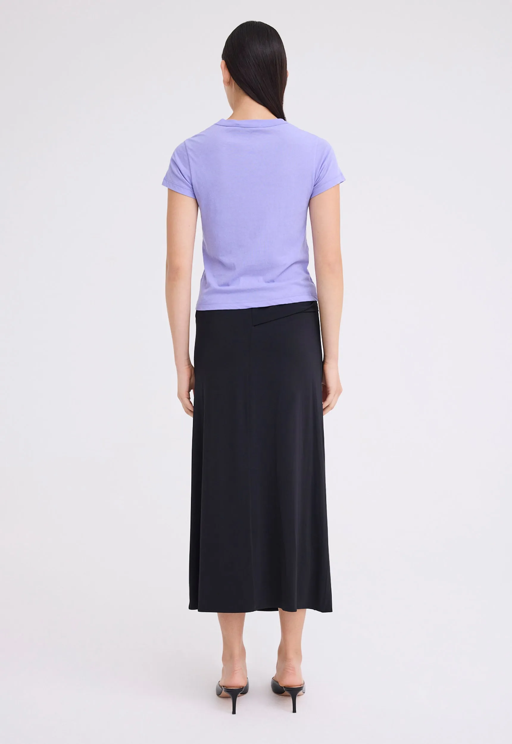 Baby Pima Cotton Tee - Periwinkle Lilac