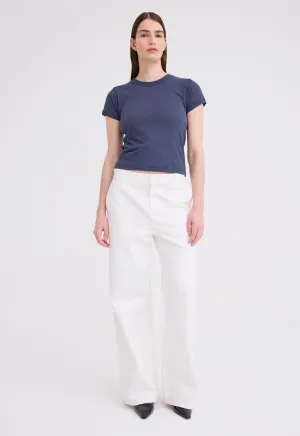 Baby Pima Cotton Tee - Sly Blue
