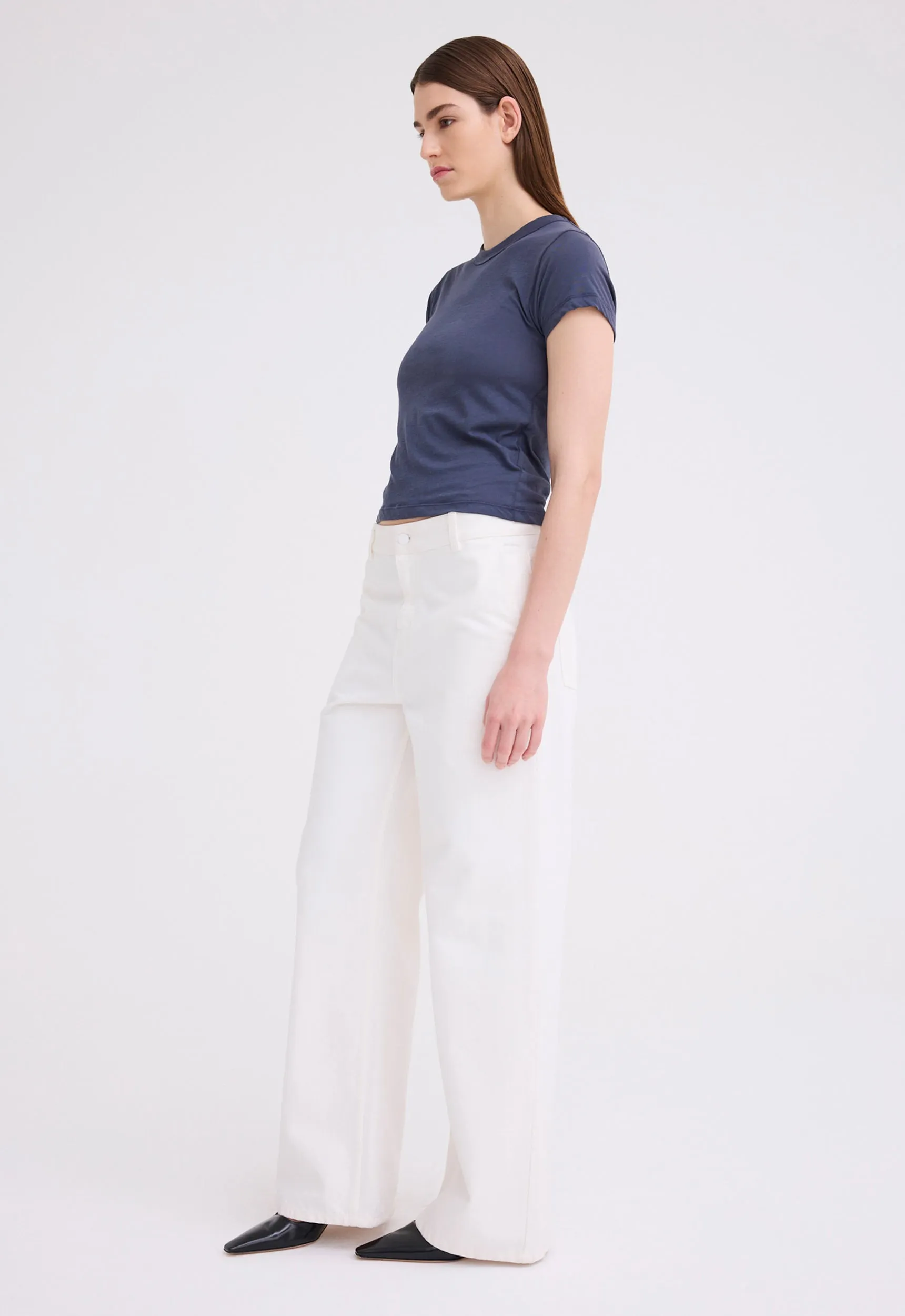 Baby Pima Cotton Tee - Sly Blue