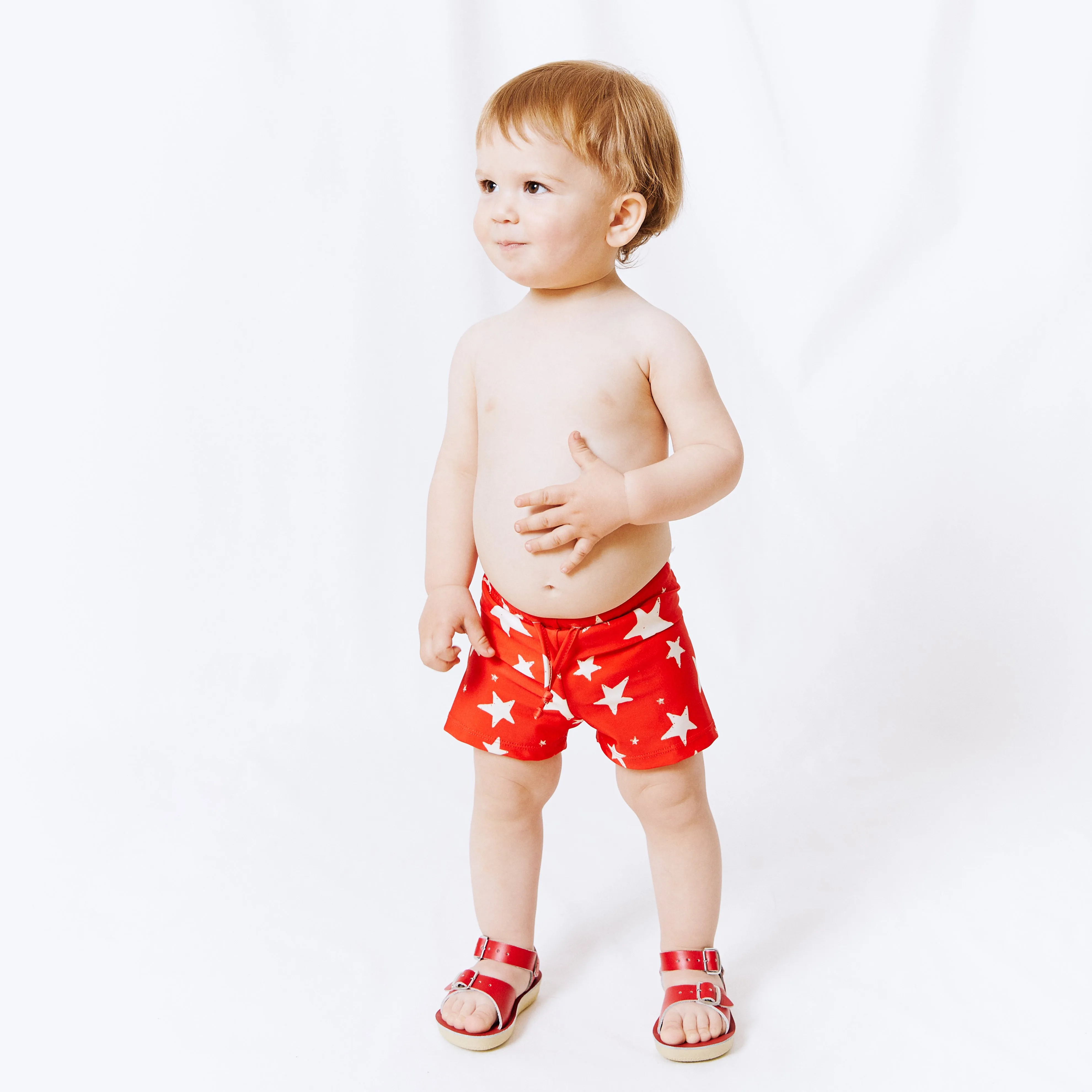 Baby Swim Short // blue stripes // 0-3m // LAST ONE
