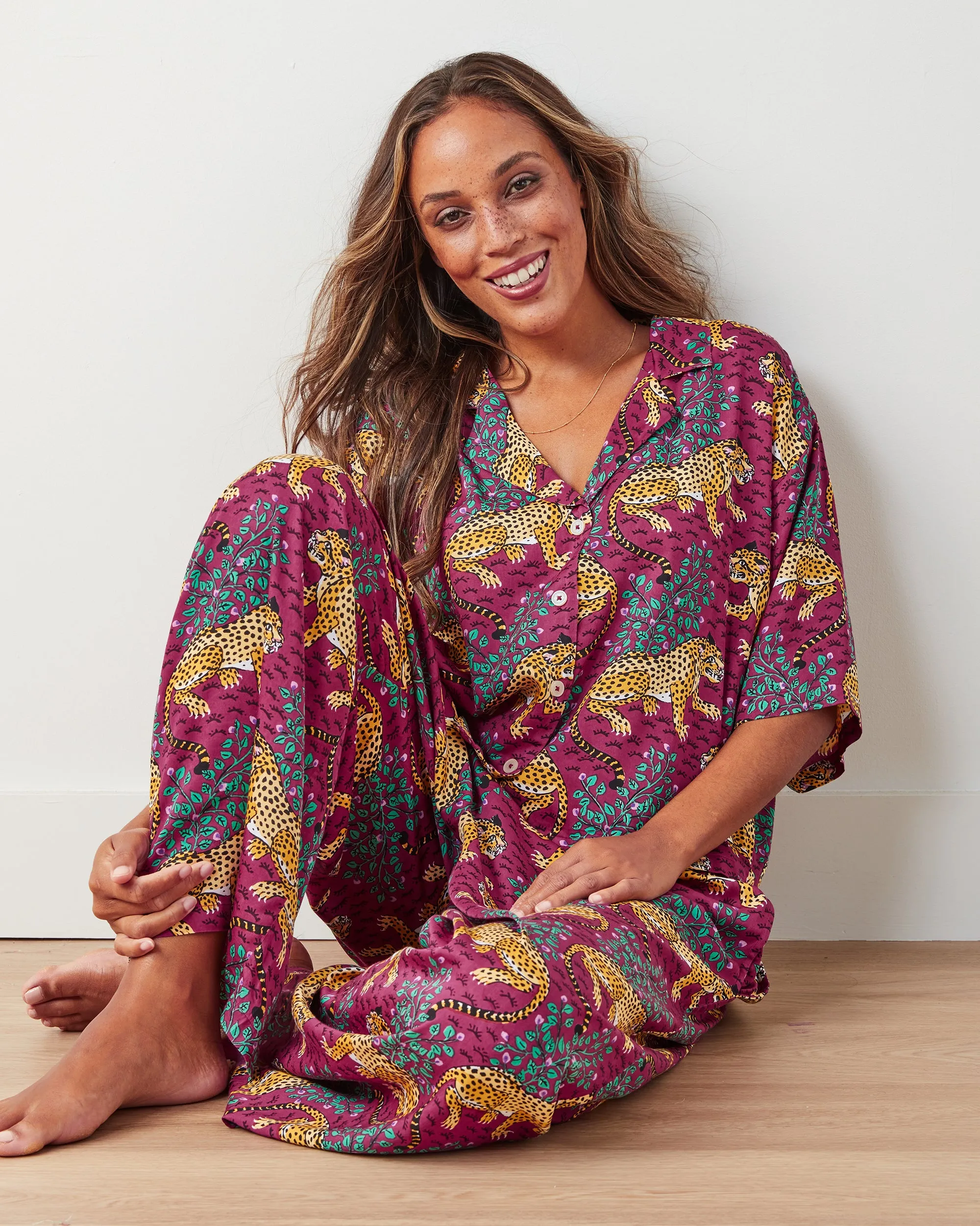 Bagheera - Petite Satin Wildest Dreams Set - Wine