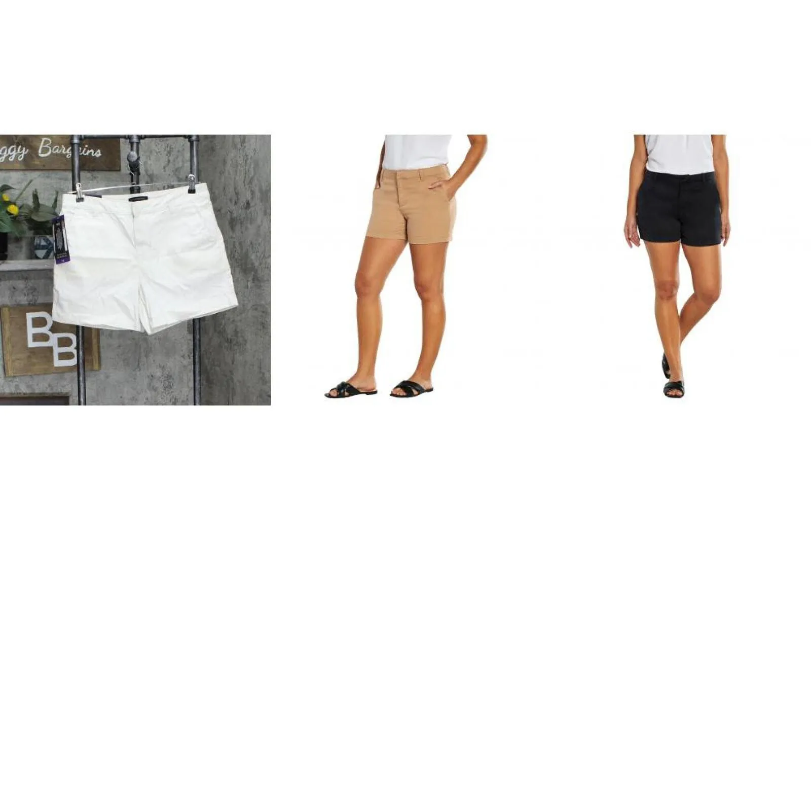 Banana Republic Womens Ladies Khaki Chino Shorts 1687118