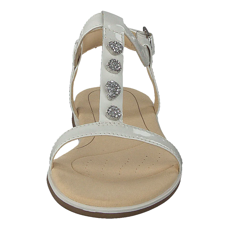 Bay Blossom White Patent