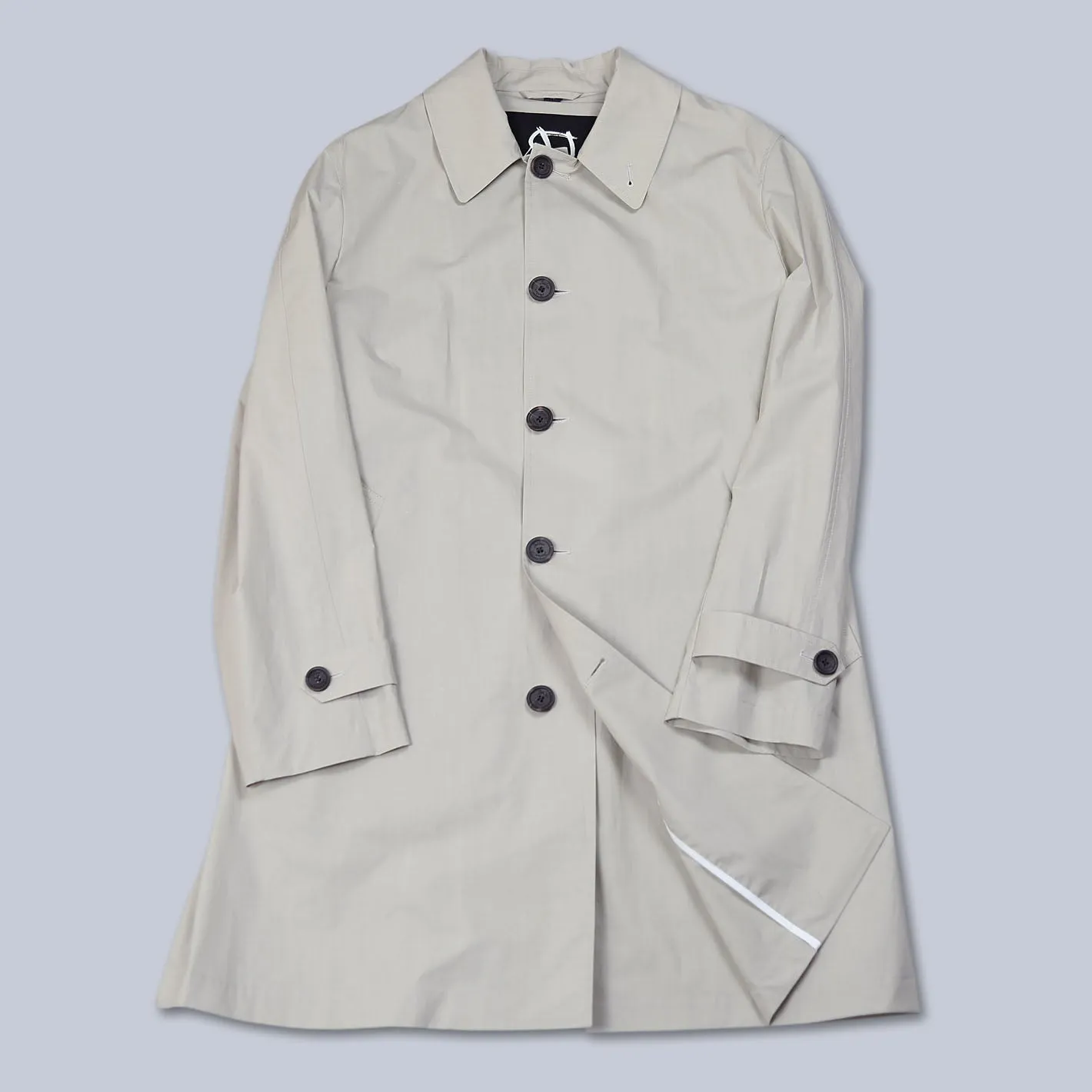 Beige Travel Rain Coat