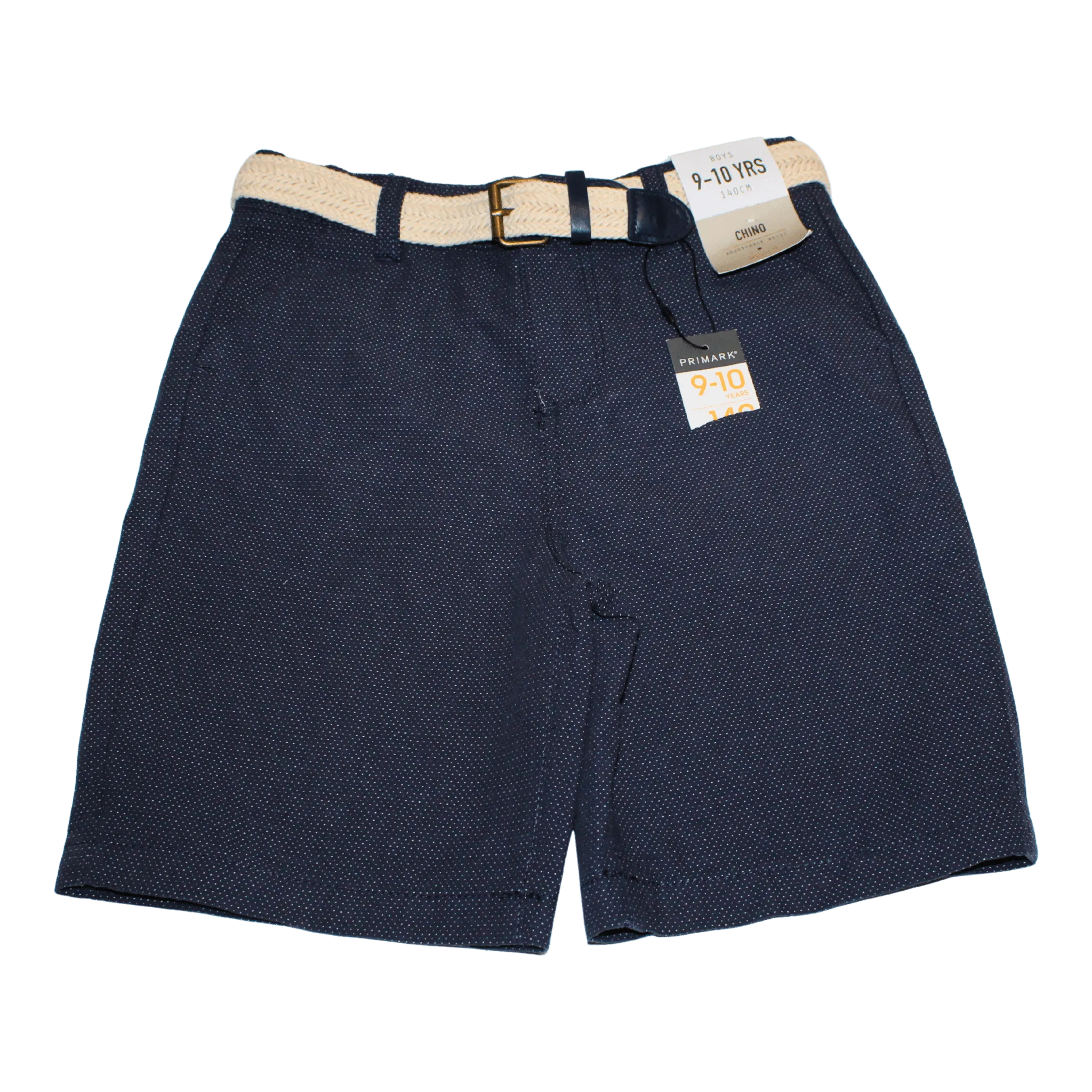 Belted Chino Spot Shorts