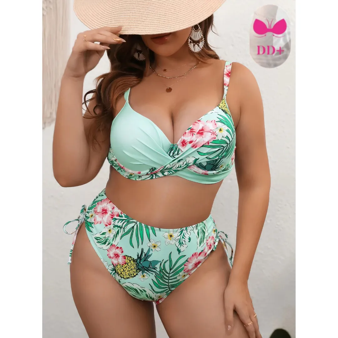 Belva® | Plus Size Curvy Bikini Set