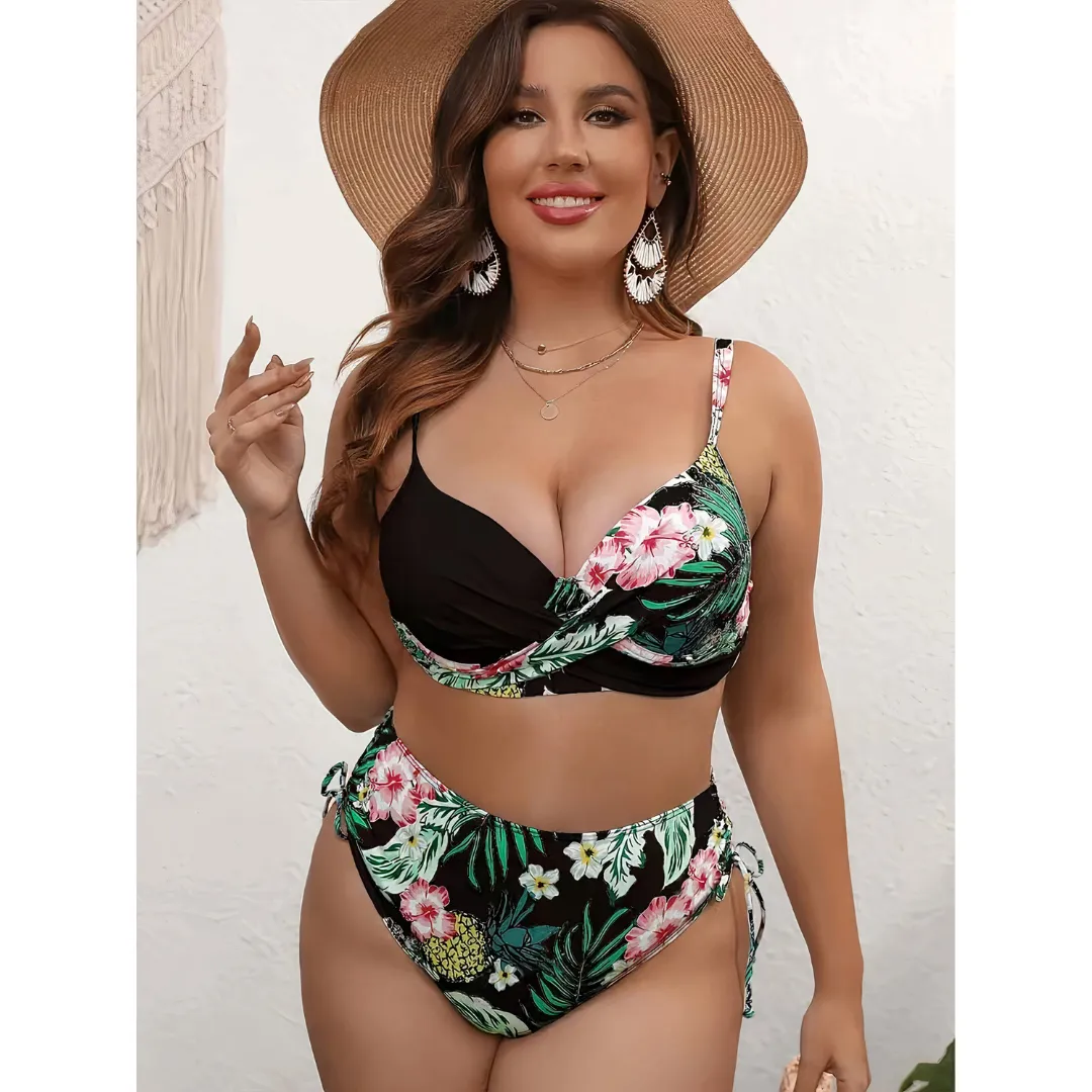 Belva® | Plus Size Curvy Bikini Set